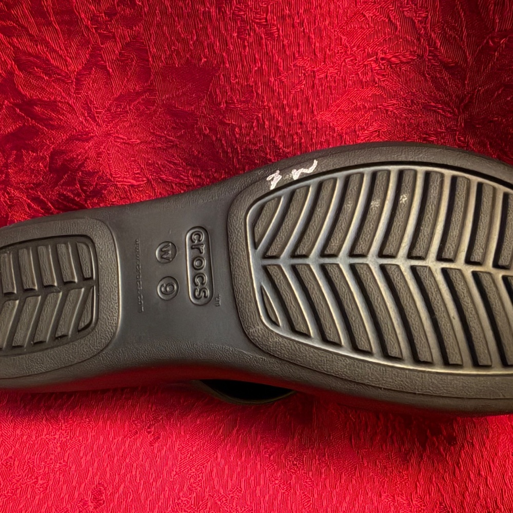 CROCS Monterey Strappy Wedges Women's *8.5* - Picture 3 of 4